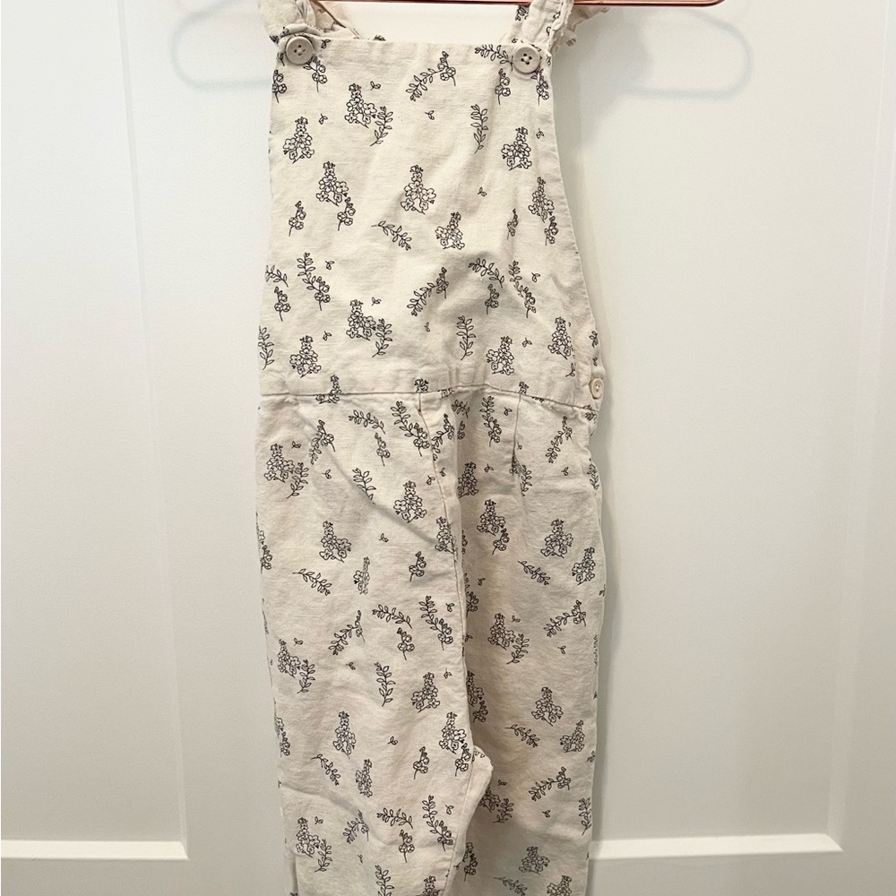 Floral Print Jumpsuit | ZARA